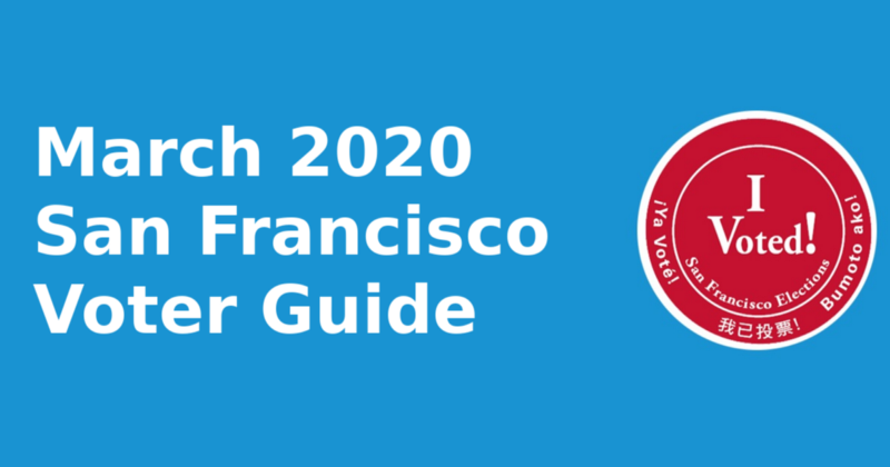 March 2020 San Francisco Election Guide